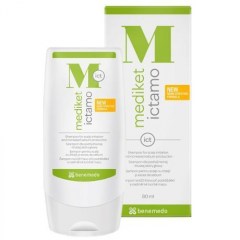 Mediket Ictamo Sampon pentru dermatita seboreica scalp cu iritatii si exces de sebum, 80ml, Benemedo
